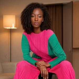 N by Nancy NWTs Accordian Top